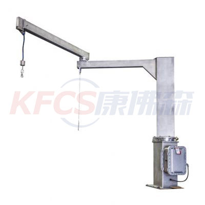 Stainless Steel Jib Cranes for the Food Processing & Pharmaceutical Industry