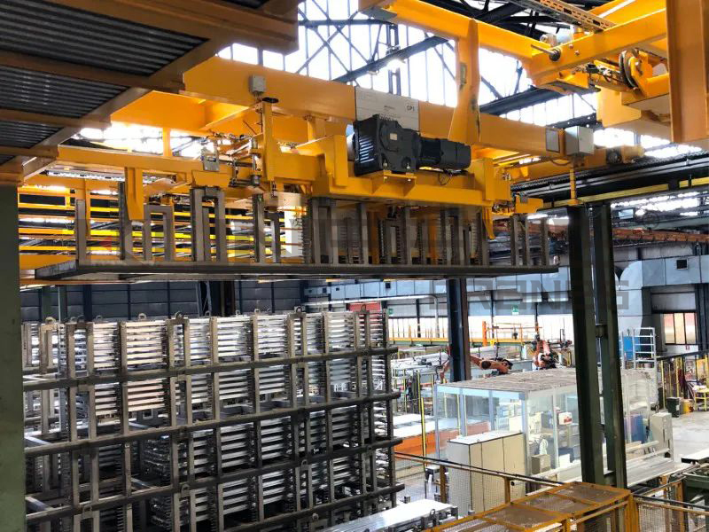 Automatic Storage Racking System Heavy Duty Stacker Crane for Warehouse