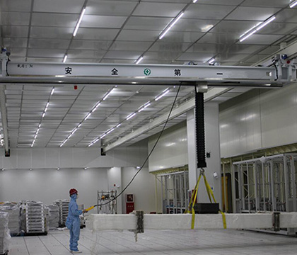 Semiconductor Hygienic Crane in Cleanrooms