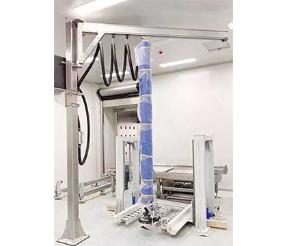 Stainless steel cleanroom jib crane