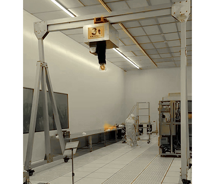 3 ton ss gantry crane in cleanroom