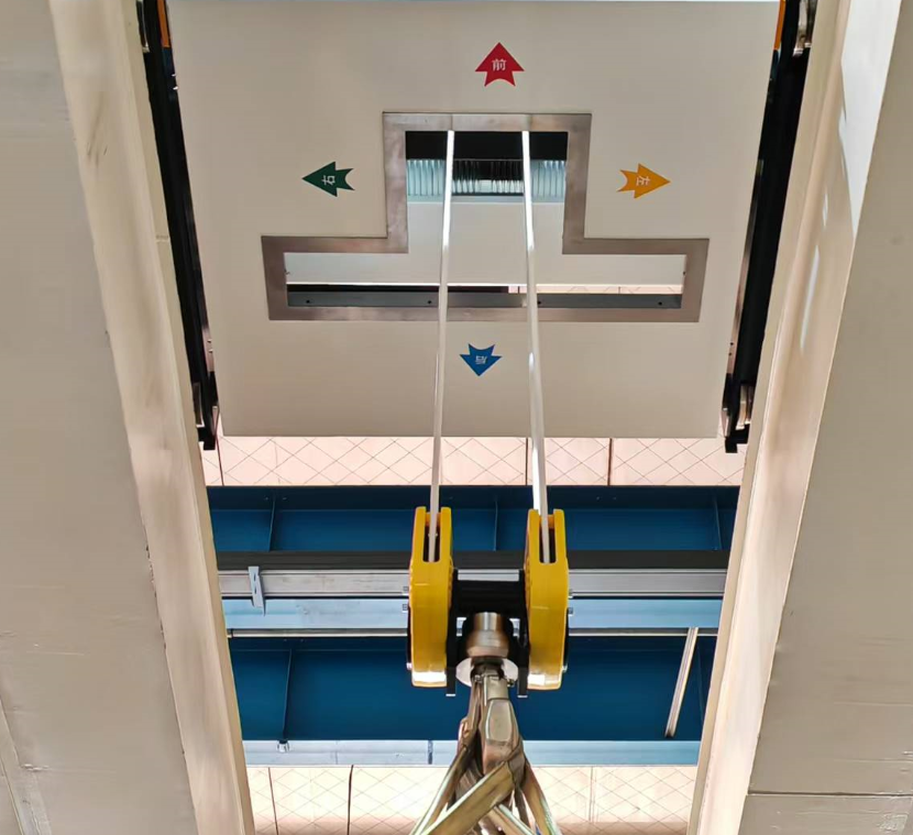 Cleanroom Crane with Electric Fiber Rope Hoist